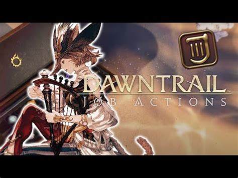 Ffxiv Dawntrail Job Action Trailer Reaction Bard Youtube