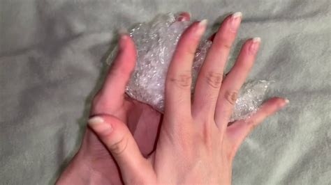 Asmr Bubble Wrap And Crinkly Sounds Youtube