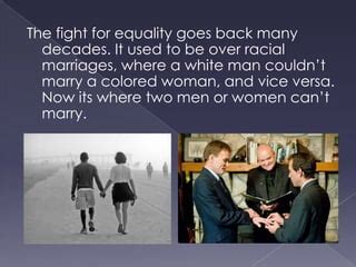 Same Sex Marriage Debate Pptx