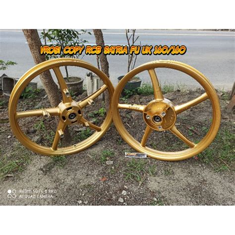 Jual Velg Rcb Copy Satria Fu Velg Vrosi Copy Rcb Satria Fu Shopee