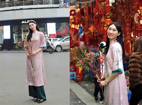 Thu Hoài cùng dàn hot girl bóng chuyền mặc áo dài xinh tươi đốn tim nhiều fan