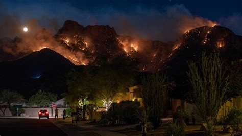 Mt Lemmon Summerhaven Under Evacuation Due To Bighorn Fire