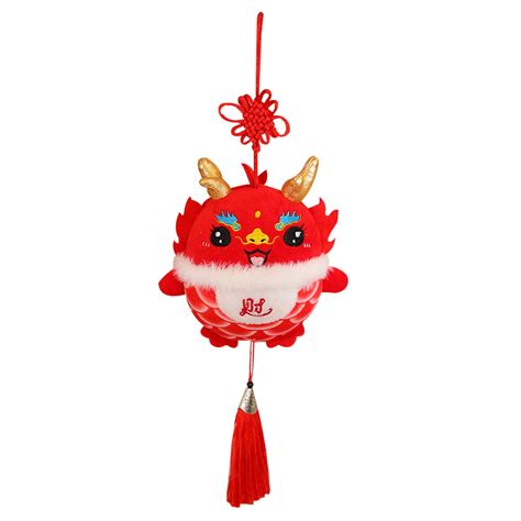 Vnanda Soft Dragon Pendant Dragon Plush Pendant Year Of Mascot