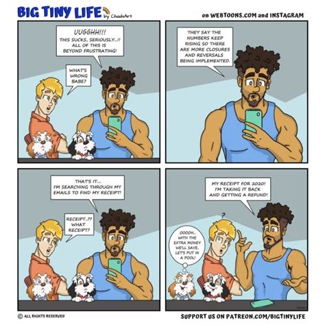 Fun LGBTQ Gay Pride Comic Big Tiny Life Life Comics Cute Gay Tiny