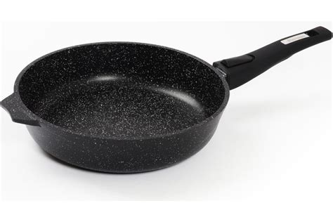 Сковорода Мечта Гранит Black, 20 см, со съемной ручкой купить по низкой ...
