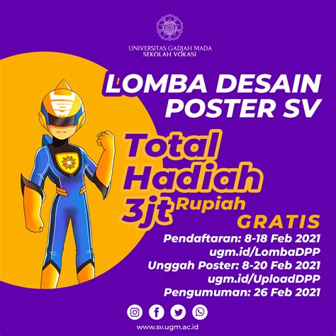 Lomba Desain Poster Sv Sekolah Vokasi Ugm