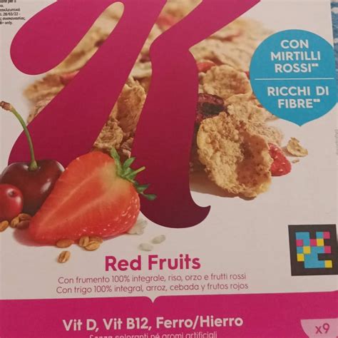 Kellogg Special K Red Fruits Reviews Abillion