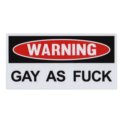 Gay Bumper Sticker Funny Etsy