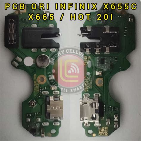 Jual PCB CAS ORIGINAL PAPAN CAS INFINIX HOT 20I X665 X655C Shopee Indonesia