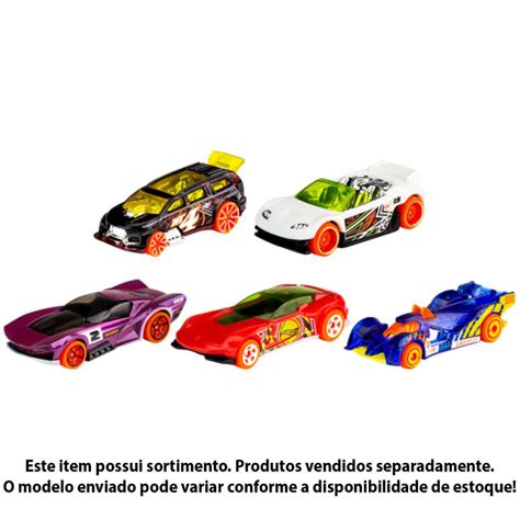 Pacote Carrinhos Hot Wheels Sortidos Mattel