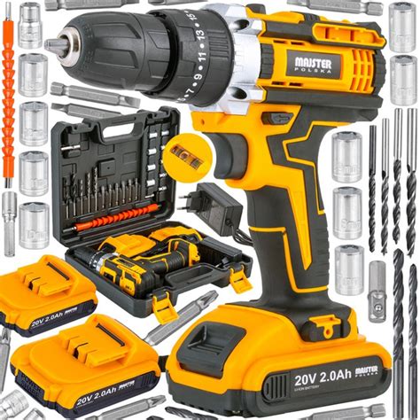 Шуруповерт аккумуляторный Majster Polska MP-0424 20 В – фото, отзывы ...