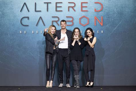 Netflix Exclusive Altered Carbon With Creator Stars On Naked Shoots