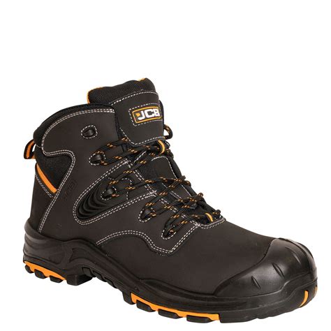 JCB Workwear Backhoe Lightweight S3 Safety Boots – Rock Solid Safety