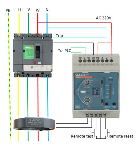 Residual Current Operated Relay Acrel