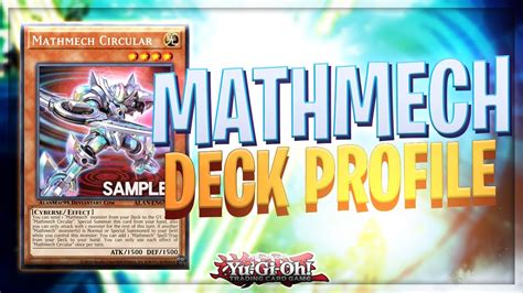 Buy This Deck Now Tier Mathmech Deck Profile Yu Gi Oh Youtube