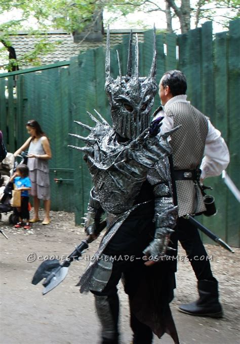 Awesome Homemade Sauron Costume From Lord Of The Rings