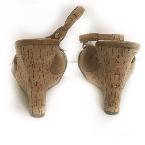 Guess Shoes Guess Nude Wedge Sandal Heels Size Poshmark