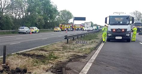 Lorry Driver Arrested After Five Killed In M6 Crash Birmingham Live