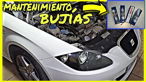 COMO cambiar BUJÍAS seat LEÓN YouTube