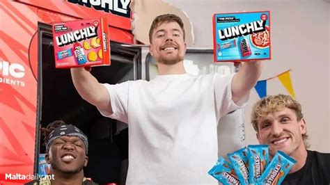 Mr Beast Ksi And Logan Paul Launch Lunchly To Compete With Lunchables