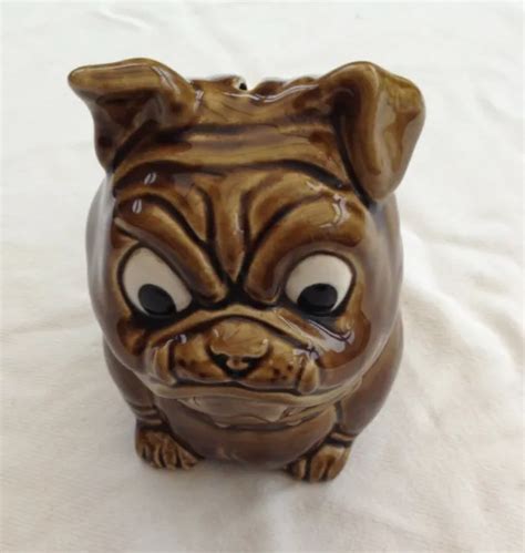 Sylvac Pottery Model Bulldog Money Box £2000 Picclick Uk