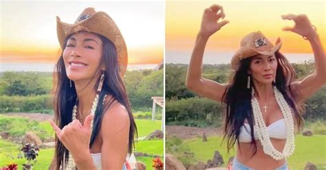 Nicole Scherzinger Wows In White Bikini As She Shows Off Impressive Dance Skills Celebrity