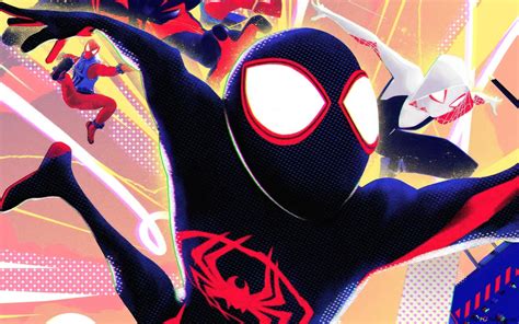 Miles Morales, Spider Gwen from Spider-Man: Across the Spider-Verse 4K ...