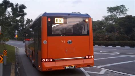 Nus Isb Pd D On Service Btc Departing Opp Botanic Gardens Stn Bus