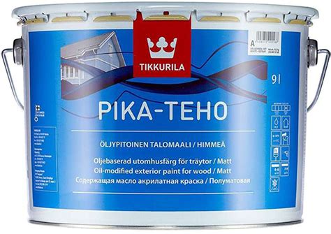 Краска для наружных работ Тиккурила (фасадная): по бетону, по дереву ...