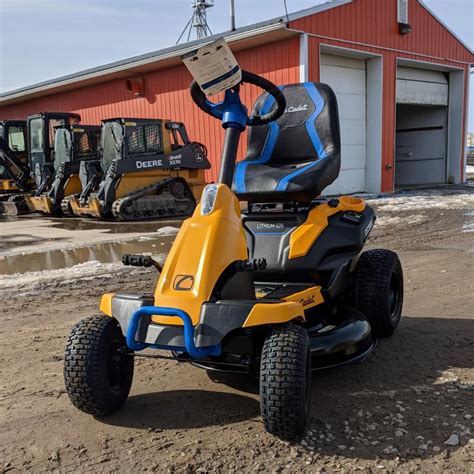 2021 Cub Cadet Cc30e Electric Riding Lawn Mower Keddies Trailers In
