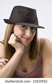 Sexy Naked Country Girl Wearing Cowboy Stock Photo Shutterstock