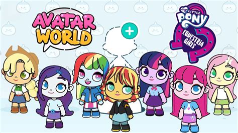 My Little Pony In Toca Life World Toca Boca Equestria Girls Youtube