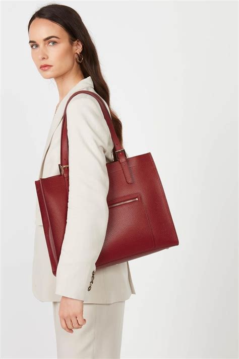 Grand sac cabas épaule Foulonné Double Noir In Nude Large tote bag Large tote Tote bag