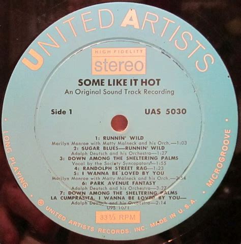 Various Some Like It Hot Vinyl Pussycat Records