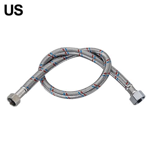 Flexible Toilet Water Supply Hose Braided Hose Cold Hot Explosion Proof Walmart