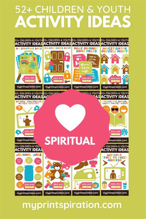 52 Activity Ideas For The Children Youth Program Activities For