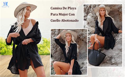 VIOPY Bikini De La Playa De Bikini Toalla De Playa para Mujeres Cárdigan De Protector Solar De