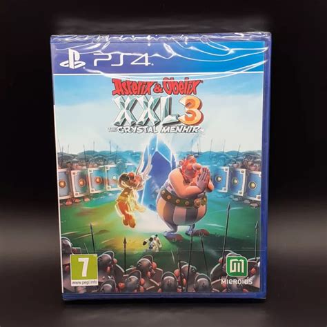ASTERIX & OBELIX XXL 3 Crystal Menhir PS4 Euro Game in EN-FR-DE-ES-IT ...