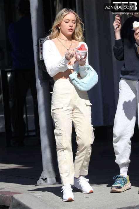 Sydney Sweeney Sexy Seen Showing Off Her Hot Cleavage In Los Angeles AZNude