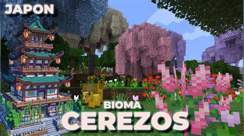 Nuevo Bioma En Minecraft 1 20 Montaña De Cerezos Primeras Imprecines Youtube