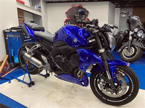 Купить б у Yamaha FZ1 в Сочи синий naked bike 2008 года на Авто ру ID 4281242