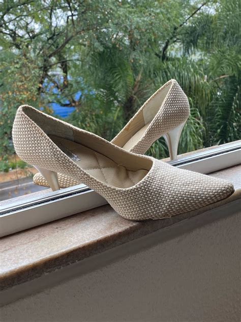 Salto M Dio Nude Sapato Feminino Seculo Xxx Usado Enjoei
