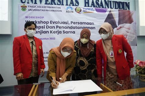 Workshop Evaluasi Persamaan Persepsi Dan Penandatanganan Perjanjian