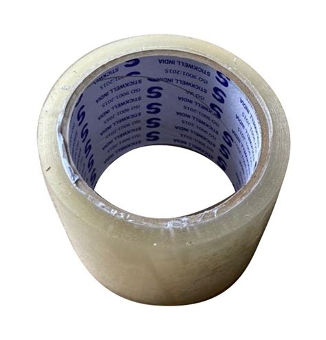 Brand Stickwell India Color Transparent M Self Adhesive Bopp Tape