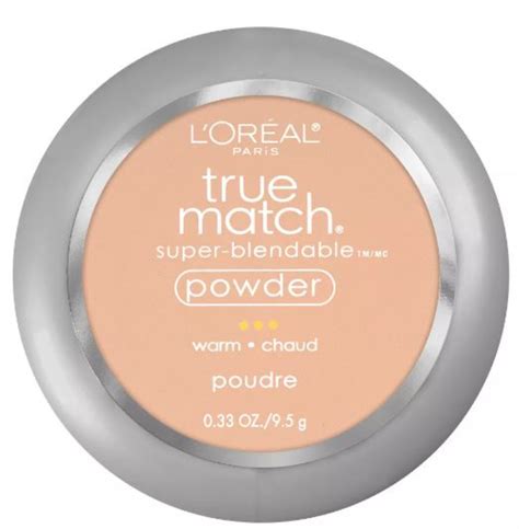 L Oreal Paris True Match Super Blendable Pressed Powder Color W Nude Beige Source