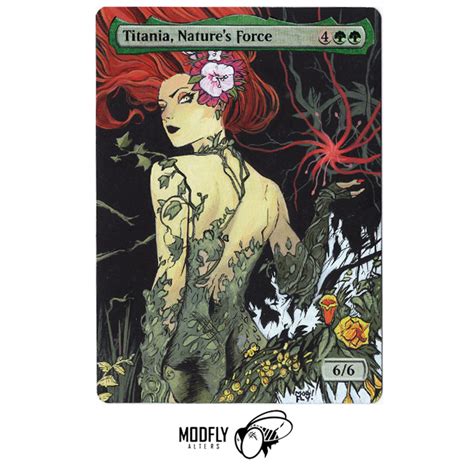 Monstrx On Twitter Rt Modflyalters Poison Ivy Titania Nature S