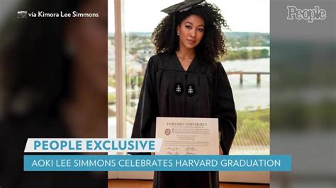 Kimora Lee Simmons Daughter Aoki Lee Graduates From Harvard Proud