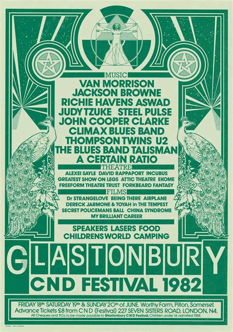 The history of Glastonbury FestivalV&A