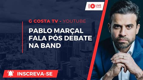 PABLO MARÇAL FALA PÓS DEBATE A PREFEITO DE SÃO PAULO NA BAND ELEIÇÕES