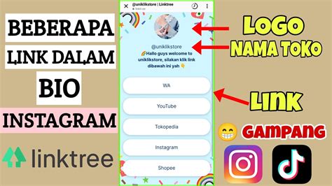 CARA MEMBUAT LINKTREE DI INSTAGRAM YouTube